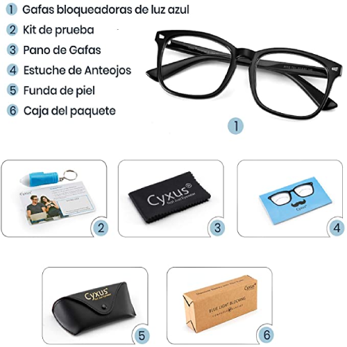 Lentes Luz azul Cyxus